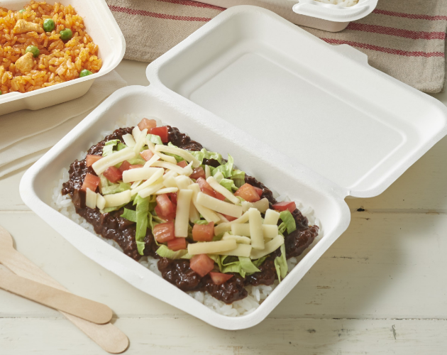 タコライス風弁当