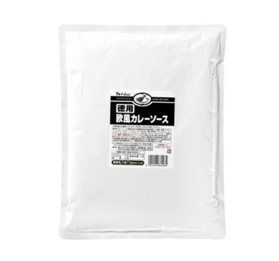 ハウス食品徳用欧風カレーソース  （2kg）  6袋