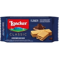 LOACKER クラシッククリームカカオ　（45ｇ）　12袋