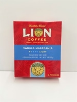 【取り寄せ】ライオンコーヒー シングルサーブ　バニラマカダミア　（8ｇ×4Ｐ）　36箱